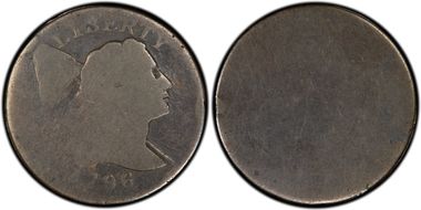 1796 1C Liberty Cap FR2BN