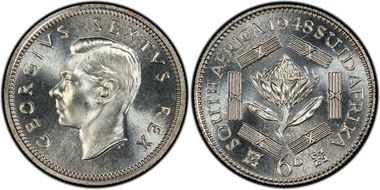 1948 6D KM-36.1 Ag PR65