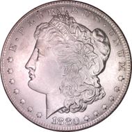 1880 $1 MS62