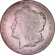 1878 7TF $1 Reverse of 1879 MS63+