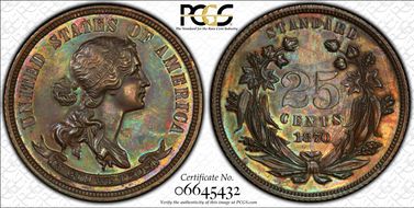 1870 25C J-902 PR63BN