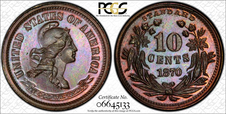 Cert 06645133 - Coin Image