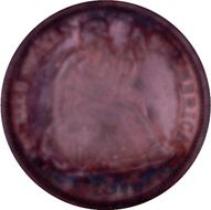 1873 10C No Arrows, Closed 3 PR64CAM