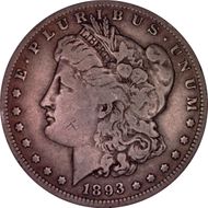 1893-S $1 F15