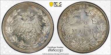 1913-G 1/2 Mk J-16 MS65