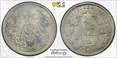 1917-F 1/2 Mk J-16 MS65