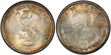 1901-Mo M 20C MS65