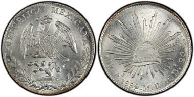 1889-Pi MR 8 R Pi80 MS64