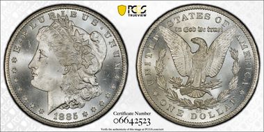1885-CC $1 MS67