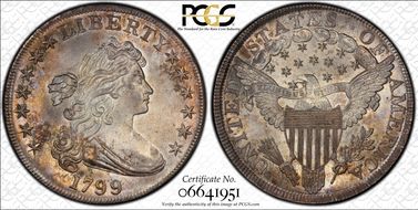 1799 $1 MS65+ 