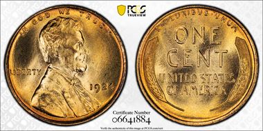 1924 1C MS67+ RD