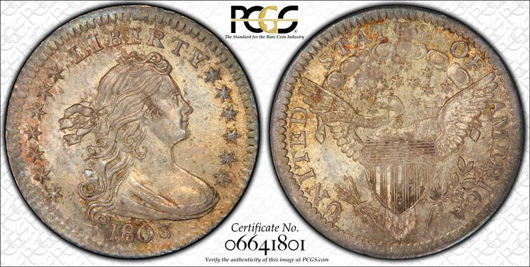 Cert 06641801 - Coin Image