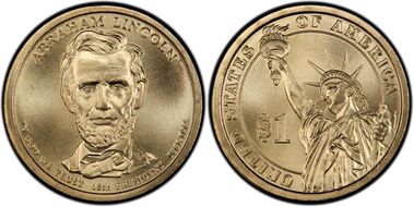 2010-D $1 Abraham Lincoln - Pos B Satin Finish SP67