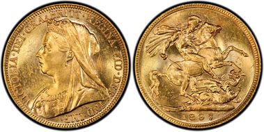 1897-M Sov S-3875 MS61