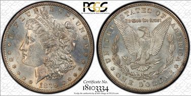 1879-O $1 VAM 4 O/Horizontal O MS60