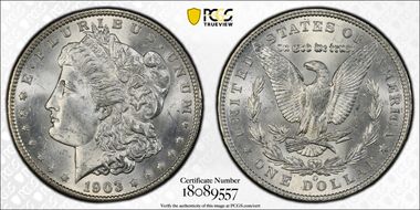 1903-O $1 MS63+