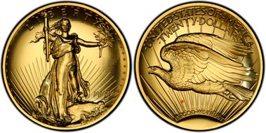 2009 $20 Ultra High Relief First Strike MS69