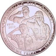 2010-P $1 Boy Scouts of America PR68DCAM