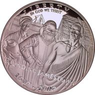 2007-P $1 Jamestown PR69DCAM