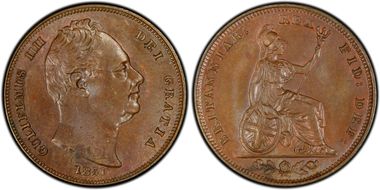 1831 1/4D S-3848 MS64BN