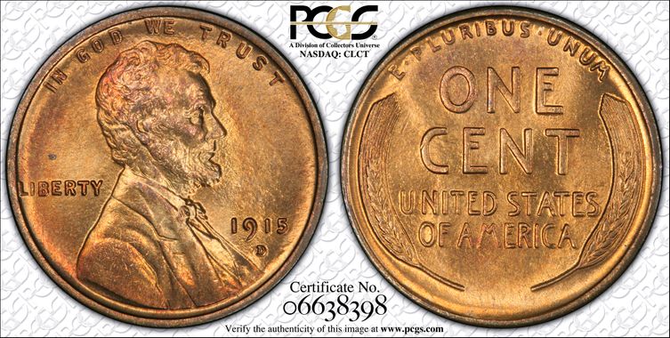 Cert 06638398 - Coin Image