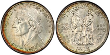 1935/34-D 50C Boone MS68