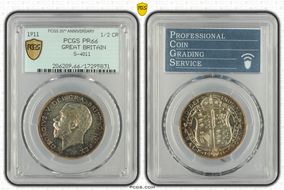 1911 1/2 Cr S-4011 PR66