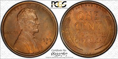 1909-S VDB 1C MS63BN