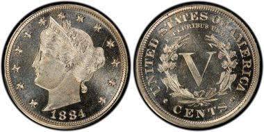 1884 5C PR66+ CAM