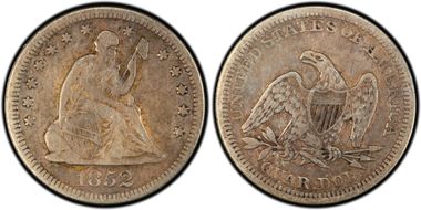 1852 25C VF20