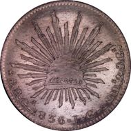 1836-Ga JG 8 R Ga15 MS62