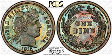 1915 10C PR65