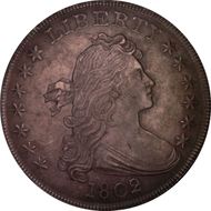 1802/1 $1 AU53