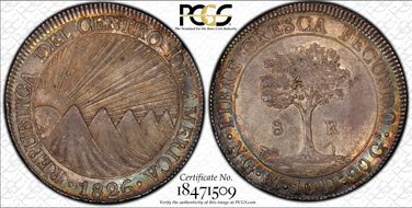 1826-NG M 8 R KM-4  Ag AU58