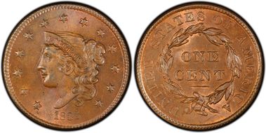 1835 1C N-14 MS64BN