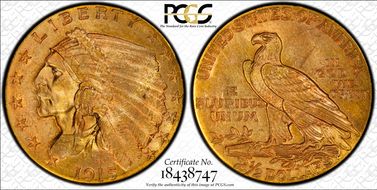 1915 $2.50 MS64+