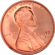 1970-S 1C Small Date PR67DCAM