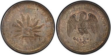 1915-CHa Peso KM-619 GB-72 AU58
