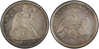 1862 $1 F12