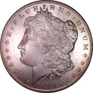 1879-S $1 MS65PL
