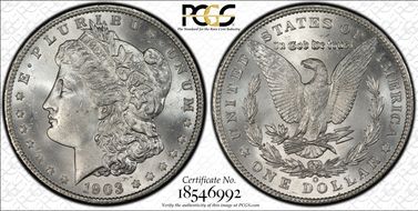 1903-O $1 MS65