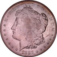 1882-S $1 MS66+