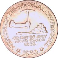 1936 50C Wisconsin MS67