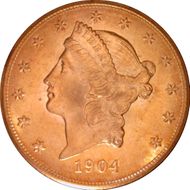 1904 $20 MS63