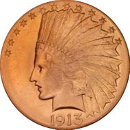 1913 $10 MS62
