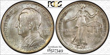 1936 50C Lynchburg MS67