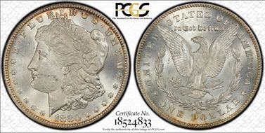 1880/79-CC $1 VAM 4, Rev. of '78 MS62