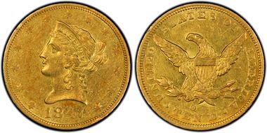1847-O $10 AU53