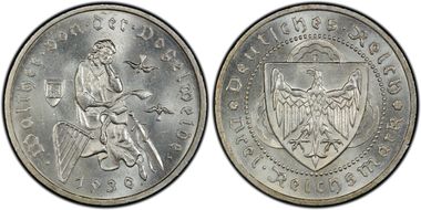 1930-E 3 Mk Vogelweide J-344 MS64