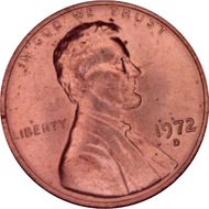 1972-D 1C MS63RD